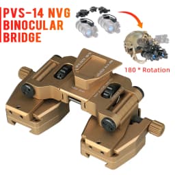 Professional Hunting NVG Goggles Mount PVS-14 Binocular Bridge Dovetail Adapter for Hunting