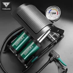TOSUOD Foot Pump High Pressure Bicycle Pump Universal Foot Pedal Air Pump With Hose Quick Connect For All Vehicle Tires
