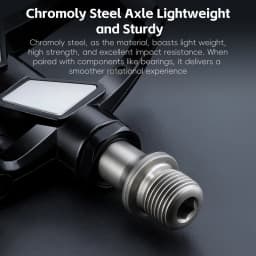 WEST BIKING Road Bike Self-Locking Pedals Lightweight Nylon 3 Sealed Bearings Clipless Pedals Compatible With LOOK KEO System