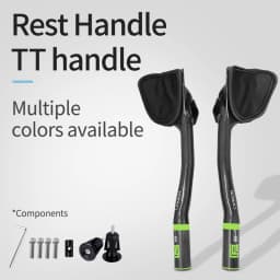 Full Carbon Fiber TT Handlebar Glossy 3K Finish Bike Guidon Bar Cycling Accessory for Performance And Style