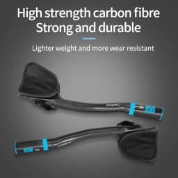 Full Carbon Fiber TT Handlebar Glossy 3K Finish Bike Guidon Bar Cycling Accessory for Performance And Style