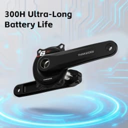 THINKRIDER PP6 Spider Power Meter 4 Bolt 110BCD 24mm Cadence Pedal Balance BLE ANT+ Crankset Chainring for Shimano