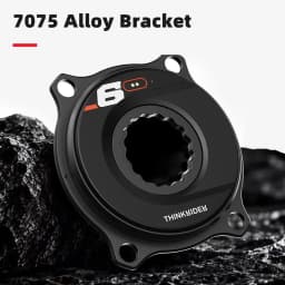 THINKRIDER PP6 Spider Power Meter 4 Bolt 110BCD 24mm Cadence Pedal Balance BLE ANT+ Crankset Chainring for Shimano