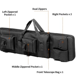 94cm 120cm Double Long Gun Bag Soft Rifle Case Rifle Backpack Shooting Carry Shoulder Bags for Hunting Accesories
