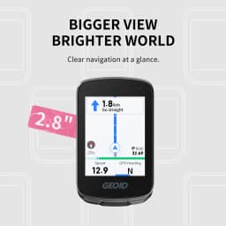 GEOID CC700/CC700Pro GPS Bicycle Computer 2.8-inch Color Screen Waterproof Cycling Odometer Route Navigation Bike Speedometer