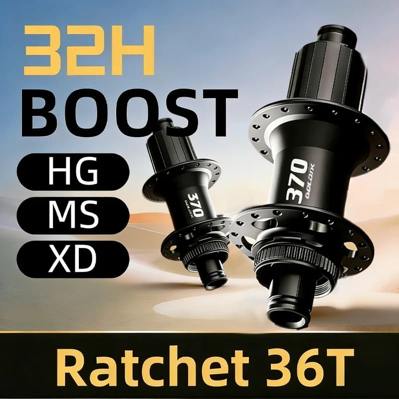 Boost Cube 32 Holes Ratchet 36T Rear 12x148 Front 15x110 Hub Center Lock 12-Speed Micro Spline XD Sealed Bearing for Mtb Bike