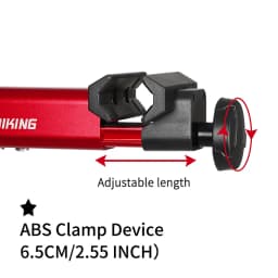 WEST BIKING Bike Repair Stand Adjustable Foldable Aluminum Alloy MTB Road Bicycle Maintenance Holder Stable Bike Rack With Tray