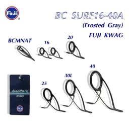 KW SURF16-50/40 Guide Set Fuji Original 'A Ring' Heavy Surf Fishing Rod Combo for Heavy Duty Rods DIY Fishing Gear Accessories