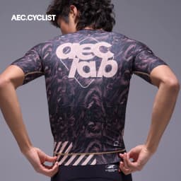 AEC.CYCLIST Cycling Jersey Summer Short Sleeve Bicycle Tops 2026 New Road MTB Clothing High Elastic YKK Zipper Back 3 Pockets