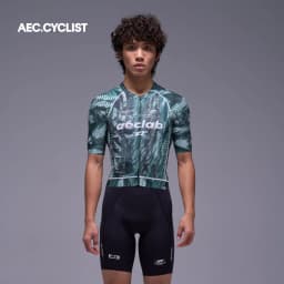 AEC.CYCLIST Cycling Jersey Summer Short Sleeve Bicycle Tops 2026 New Road MTB Clothing High Elastic YKK Zipper Back 3 Pockets