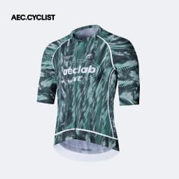 AEC.CYCLIST Cycling Jersey Summer Short Sleeve Bicycle Tops 2026 New Road MTB Clothing High Elastic YKK Zipper Back 3 Pockets
