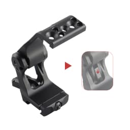 Tactical Fast Mount FTC 3X 6X Magnifier Riser Mount With QD Lever 2.26' Optical Height G33 G43 Scope Mounts GS24-0264C