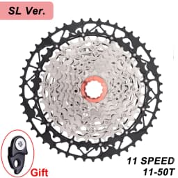 ZTTO 11 Speed Mountain Bike Freewheel Bicycle Cassette 11S 11-50T 40 42 46 52T MTB HG Hub 11S Gravel Bike Sprocket XX1 gx m9000