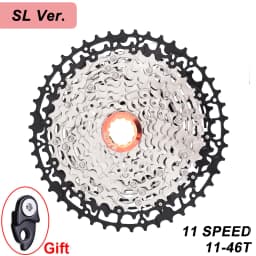 ZTTO 11 Speed Mountain Bike Freewheel Bicycle Cassette 11S 11-50T 40 42 46 52T MTB HG Hub 11S Gravel Bike Sprocket XX1 gx m9000