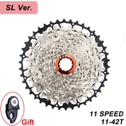 ZTTO 11 Speed Mountain Bike Freewheel Bicycle Cassette 11S 11-50T 40 42 46 52T MTB HG Hub 11S Gravel Bike Sprocket XX1 gx m9000