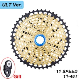 ZTTO 11 Speed Mountain Bike Freewheel Bicycle Cassette 11S 11-50T 40 42 46 52T MTB HG Hub 11S Gravel Bike Sprocket XX1 gx m9000