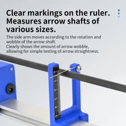 SPG Professional Electric Arrow Spinner Tester | 1000-2000 RPM Adjustable Speed Archery Shafts Straightness Inspector