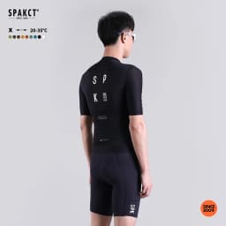 SPAKCT X- Earth Tone Quick Dry High Elastic Men's Short Sleeve Cycling Jersey for Road Bike
