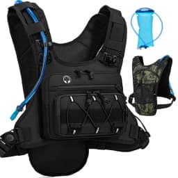 Running Cycling Chest Pack Hydration Vest For with 2L Water Bag Bicycle Race Marathon Sports Tactical Pouch Rid Camping Backpack