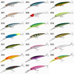 NOEBY NBL9046 3PCS Set Trolling Minnow Lure 120mm 140mm 160mm Deep Diving Hard Bait Tuna GT Big Game Saltwater