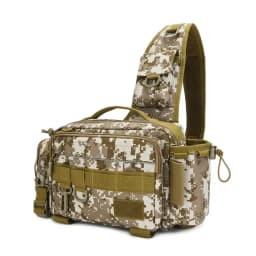 New Outdoor Men's Fishing Rod Bags Single Shoulder Lure Fishing Reel Case Crossbody Bag Fishing Travel Shoulder Bags for Storage