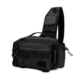 New Outdoor Men's Fishing Rod Bags Single Shoulder Lure Fishing Reel Case Crossbody Bag Fishing Travel Shoulder Bags for Storage