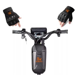 Kukirin Electric Scooter Bag 2L Fashion Design Sunscreen Handlebar Installation Storage Bag With Windproof Riding Gloves