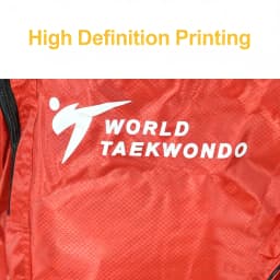 Large Taekwondo Gym Bag Martial Arts Sports Travel Training Backpack Cute Fitness Handbag for Couples Outdoor Word Gym Bag