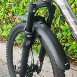 RBRL Front Bike Fender Quick Release MTB Mudguard Anti-slip High Quality PP Anti-deformWiden Bicycle Fender for 26-29" Cycling