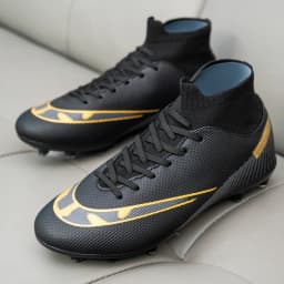 Premium High-Top Football Shoes FG Long Studs and TF Short Studs, Suitable for Both Men and Women, Offer Comfort. Sole Spikes