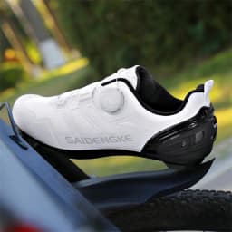 Road Cycling Shoes Man Breathable Summer Self-Locking Cleat Non-Slip Mountain Bicycle Shoe Men's SPD Racing Sneaker Lightweight