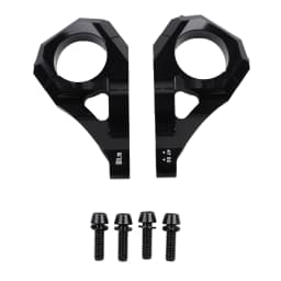 Black CNC Direct Mount Stem For Dual Crown Fork 31.8mm Handlebar For DH Mountain Bike For LIGHT BEE Dirt Bike Accessories
