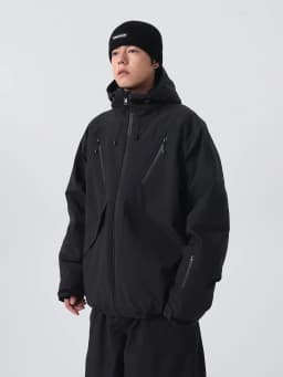 2026 Searipe New Women's Snowboard Skiing Suit with Cotton Insulation, Men's Loose Winter Waterproof 3L Professional Skiing Suit