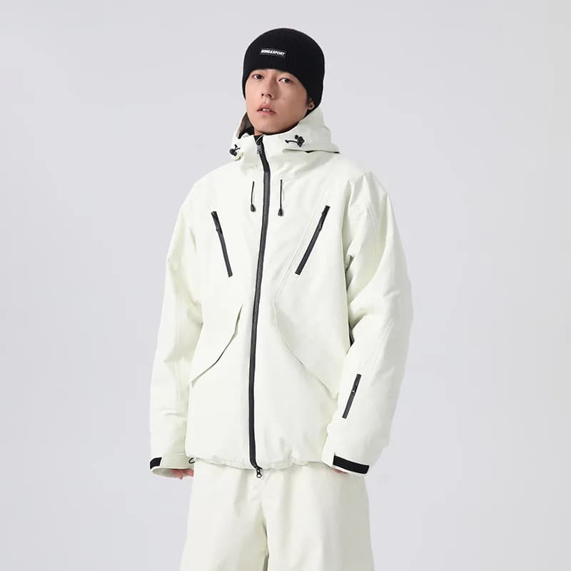 2026 Searipe New Women's Snowboard Skiing Suit with Cotton Insulation, Men's Loose Winter Waterproof 3L Professional Skiing Suit