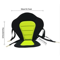 Paddle Board Seat Padded SUP Paddle Board Seat with Detachable Storage Bag Canoe Backrest Seat for Kayaks Rowboats Fishing Boats