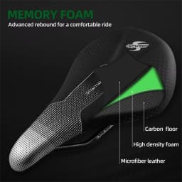 WILDSIDE Ultralight Mimic Lightweight Bicycle Saddle S Boody Road Bike Saddle Men Women Geometry Comfort Cycling Cushion Seat