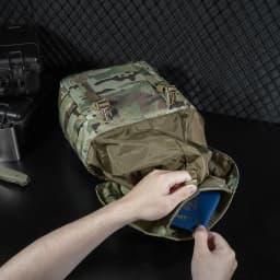 KRYDEX Tactical Jungle Butt Pack MOLLE Waist Pack Suspender Bag for Hunting Hiking Bushcraft Camping Outdoor Range Gear