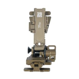 NI Alpha NVG Mount Arm Dovetail Mount Ultra Lightweight Push Button Release Night Vision Helmet Mount for PVS-14 PVS31 GPNVG-18
