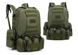50L Large Capacity Military Tactical Backpack Waterproof Oxford Backpack for Men Hiking Camping Hunting Travel Rucksack