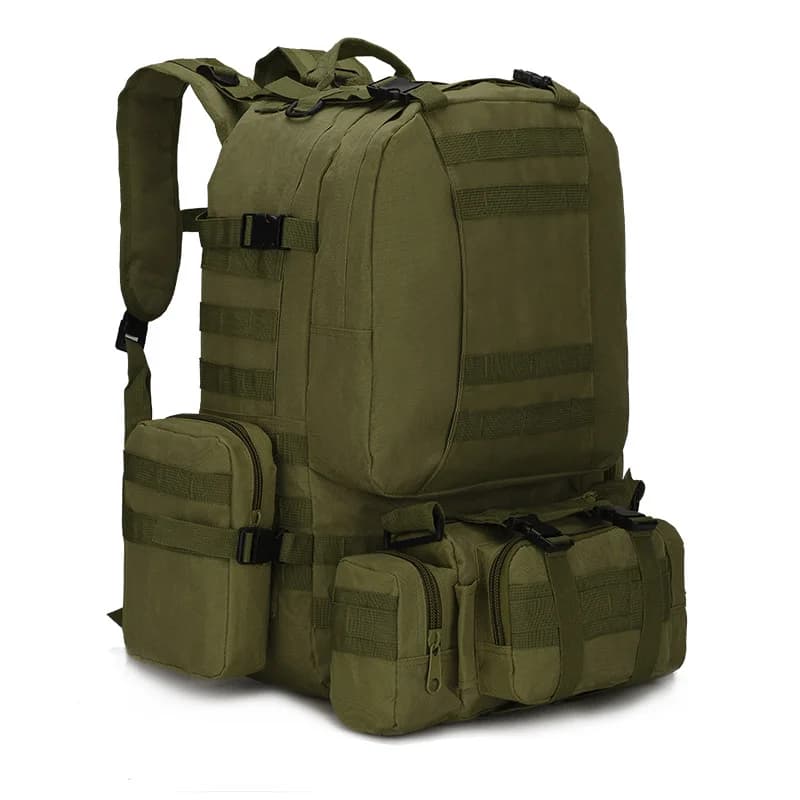 50L Large Capacity Military Tactical Backpack Waterproof Oxford Backpack for Men Hiking Camping Hunting Travel Rucksack