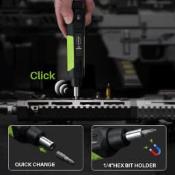 Torque Screwdriver 10-80In.Lb Wrench Driver 1/4 Drive Inch Pound Torque Wrench Screwdriver Hunting Gun Maintenance Repair Tool