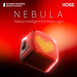 XOSS Nebula Intelligent Emoji Bicycle Tail Light Brake Sensing Night Riding Taillight Auto Start-Stop IPX7 Waterproof Tail Light