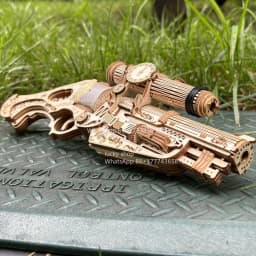 Pistol Model Miniature Building Kit Mechanical Gear Children's Birthday Gift