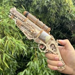 Pistol Model Miniature Building Kit Mechanical Gear Children's Birthday Gift