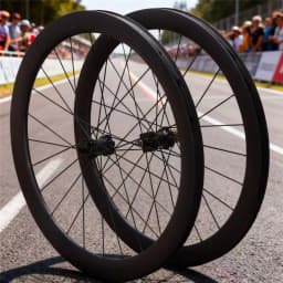 700C Road Bicycle Carbon Fiber Wheelset 24 Hole 36T Ratchet HG/XDR Hub Center-Lock Disc Brake Winter Cycling Part No Logo