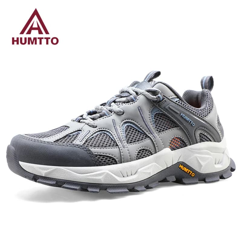 HUMTTO Hiking Shoes for Man Breathable Trekking Sneakers Mens Tennis Running Sneaker Men's Casual Sport Luxury Designer Trainers