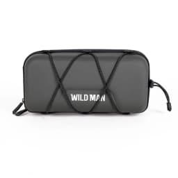 WILD MAN BBG154 Bike Handlebar Bag EVA Hard Shell Rainproof Front Storage Pouch Bungee Cord Shoulder Strap Rain Cover MTB Road