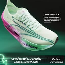 361 Degrees Furious Future 2.5 Running Shoes Marathon Plate Racing Carbon Breathable Durable Cushioned Stable Sneakers 672612228