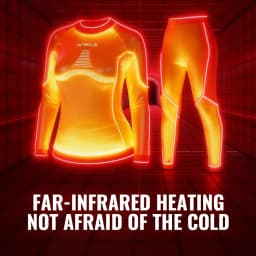 WRELS Men Women Thermal Underwear Set Solid Color Simple Autumn And Winter Thermal Underwear Fitness Hiking Travel Base Layer