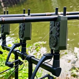 Hirisi F20-4 Adjustable Sensitivity Fishing Bite Alarm Set for Outdoor Carp Fishing with 300m Long Distance Volume Control